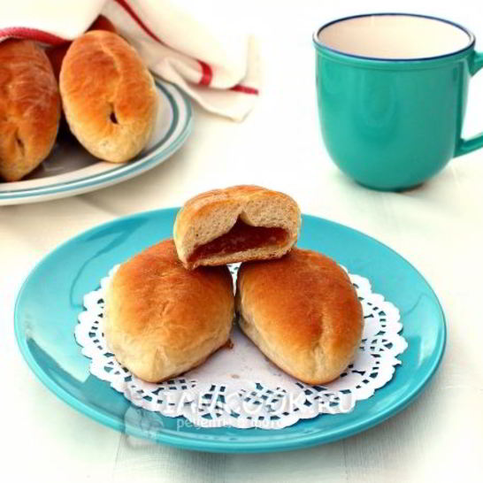 Рецепт пирожков с яблочным повидлом