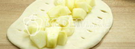 пирожки с яблоками в духовке. Шаг 14