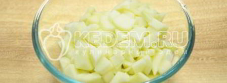 пирожки с яблоками в духовке. Шаг 9