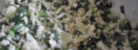 пирожки с зеленым луком и яйцом. Шаг 2