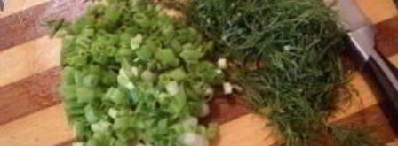 пирожки с зеленью. Шаг 2