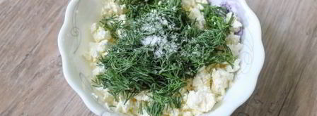 пирожки-сигары с творогом. Шаг 5