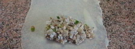 постные пирожки с гречкой и грибами. Шаг 6