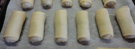 постные пирожки с гречкой и грибами. Шаг 8