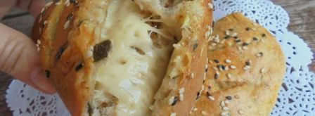 закусочные пирожки с сыром на тесте с морской капустой. Шаг 9