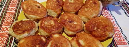 жареные пирожки с абрикосами. Шаг 11