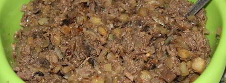 жареные пирожки с баклажанами мясом и грибами. Шаг 5