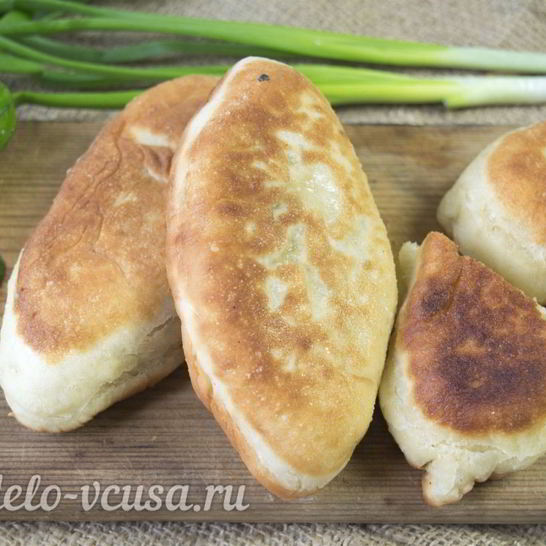 Рецепт жареных пирожков с начинкой