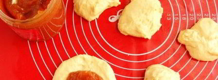 жареные пирожки с повидлом. Шаг 12