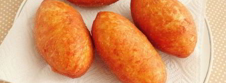 жареные пирожки с повидлом. Шаг 16