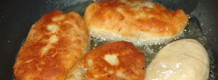 жареные пирожки с требухой. Шаг 6