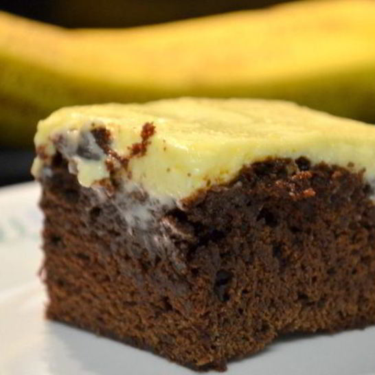 Рецепт бананового брауни