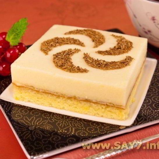 Рецепт бисквитного пирожного с апельсиновым суфле