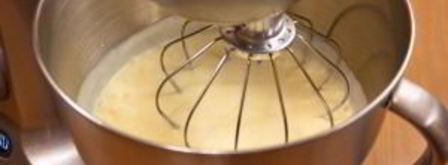 бисквитное пирожное с апельсиновым суфле. Шаг 7