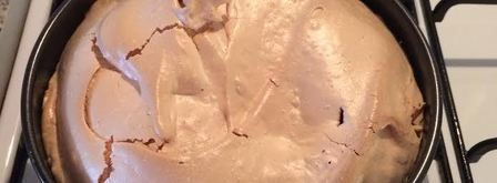 брауни с меренгами. Шаг 8