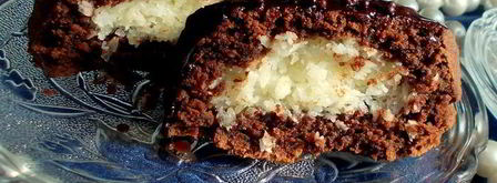 кокосовые пирожные в шоколаде. Шаг 10