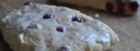 лимонные пирожные с клюквой. Шаг 6