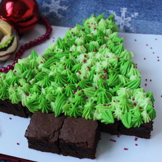 Рецепт новогоднего брауни