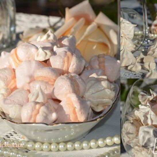 Рецепт пирожного безе с заварным кремом