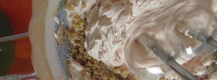 пирожное буше глазированные с малиново-ореховым кремом. Шаг 18