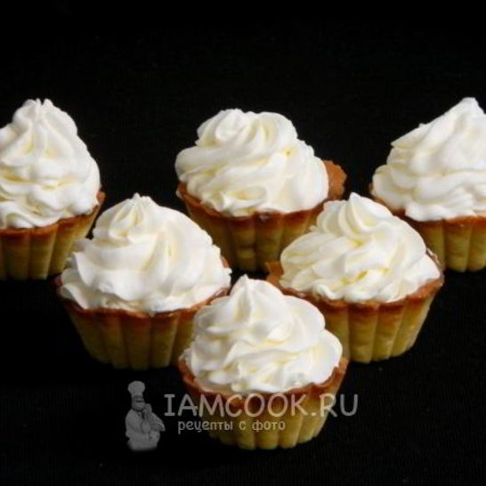 Рецепт пирожного корзинка