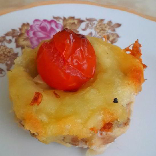 Рецепт пирожного куриного с черри