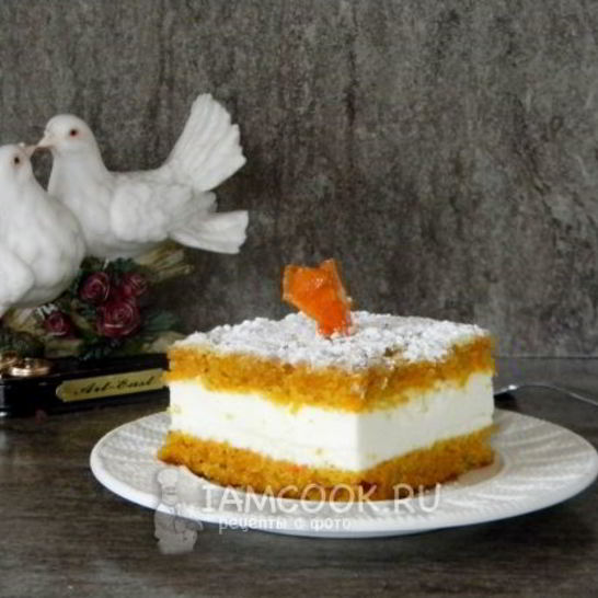 Рецепт пирожного любовь-морковь