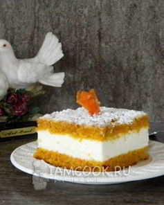 Пирожное Любовь-морковь