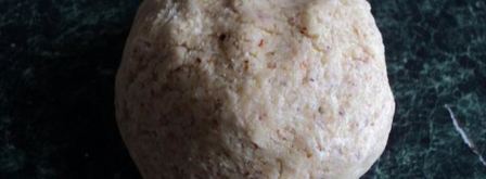 пирожное малина на снегу. Шаг 2