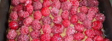 пирожное малина на снегу. Шаг 5