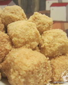 Пирожное Мини Наполеончики из слоеного теста