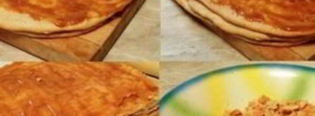 пирожное с вареной сгущенкой. Шаг 8