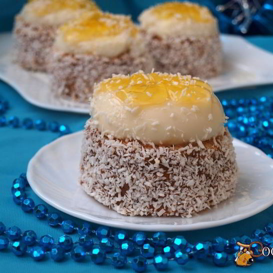 Рецепт пирожного цветы под снегом