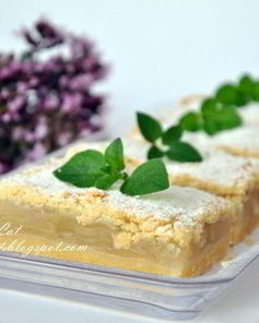 Пирожное Яблочные полоски