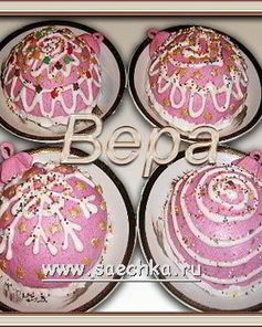 Пирожные Елочный шар