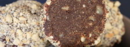 пирожные картошка в шоколаде. Шаг 9