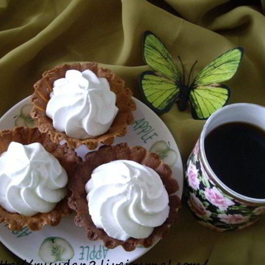 Рецепт пирожных корзиночек