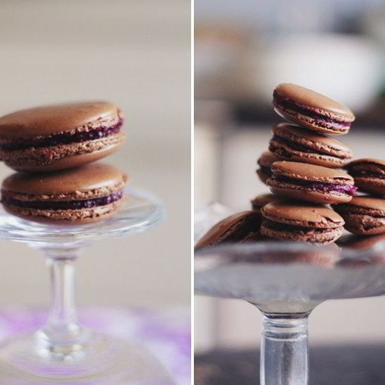 Рецепт пирожные макароны с шоколадом