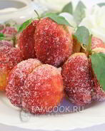 Пирожные Персики