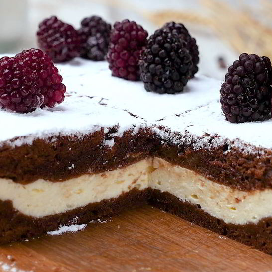 Рецепт пирожных с творогом