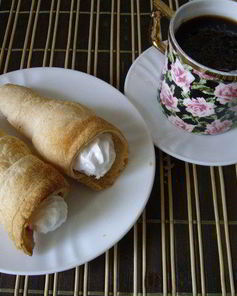 Пирожные трубочки