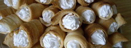 пирожные трубочки. Шаг 7