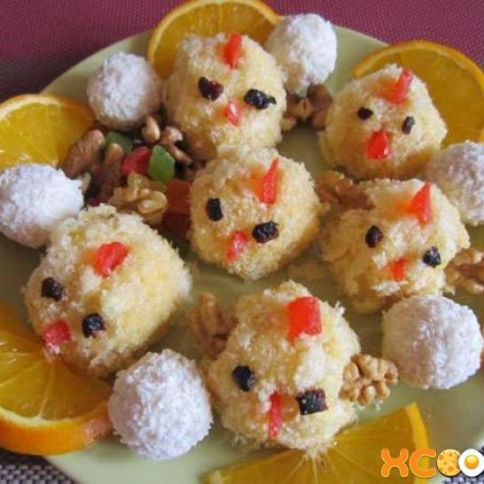 Рецепт пирожных цыплят