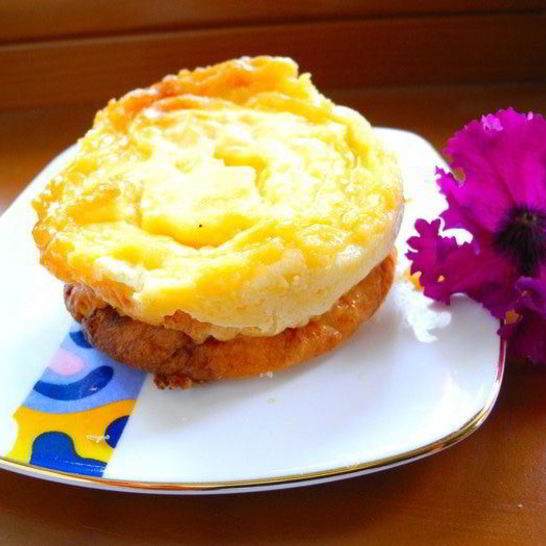 Рецепт пирожных творожных с португальским заварным кремом