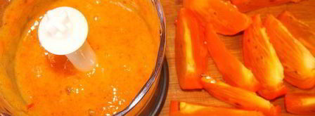 полезное миндальное пирожное с хурмой. Шаг 5