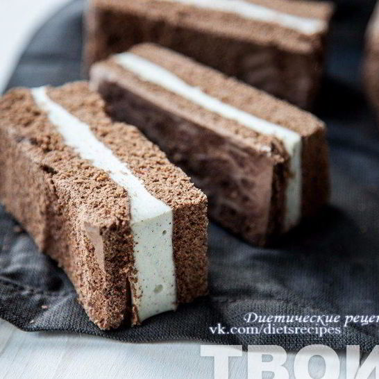 Рецепт правильного пирожного с творожной начинкой