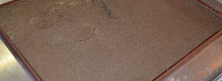 шоколадно-творожное пирожное с ягодами. Шаг 5