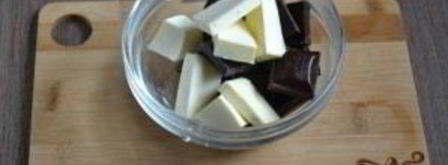 шоколадный брауни с вишней. Шаг 2