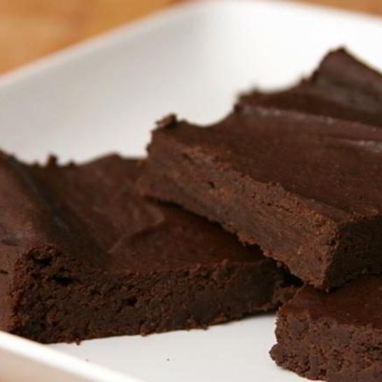 Рецепт шоколадных пирожных с фасолью и авокадо