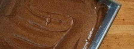 шоколадные пирожные с фасолью и авокадо. Шаг 4